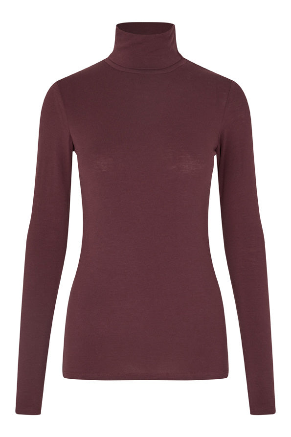 Matima T-Neck langærmet t-shirt - Sassafras